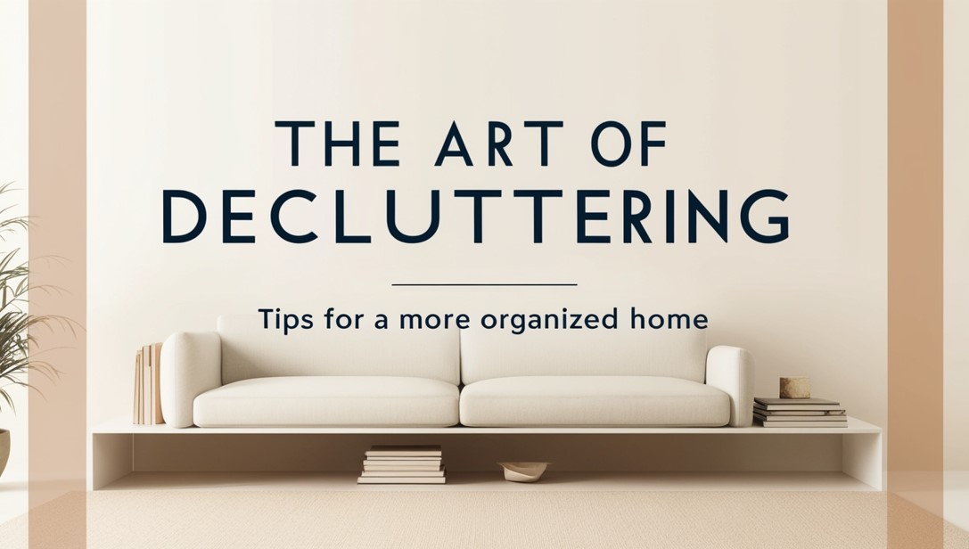 The Art of Decluttering - Tips for a More Organized Home