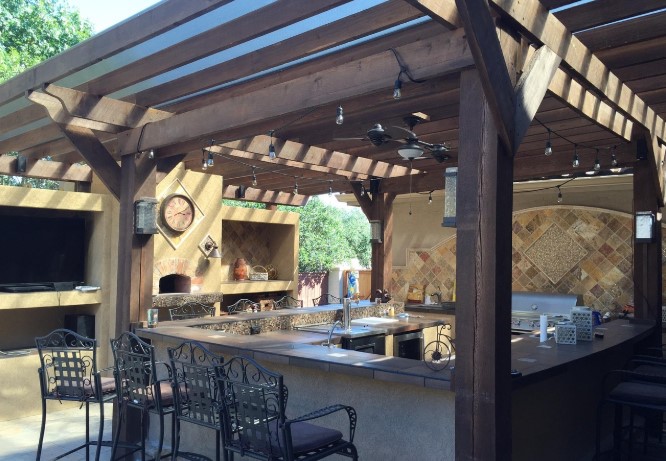 outdoor kitchen appliances