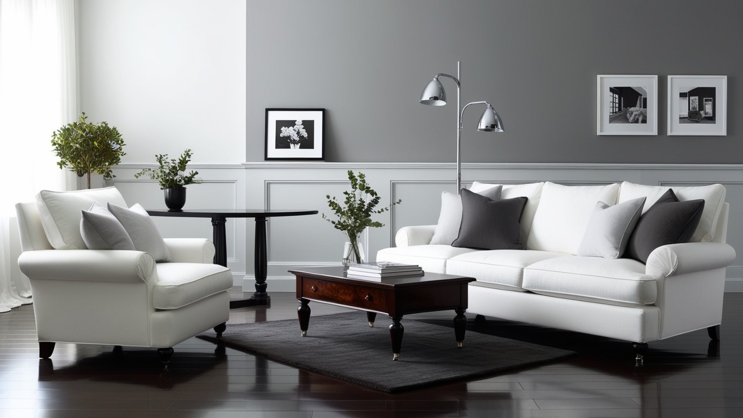 Black and White Home Decor
