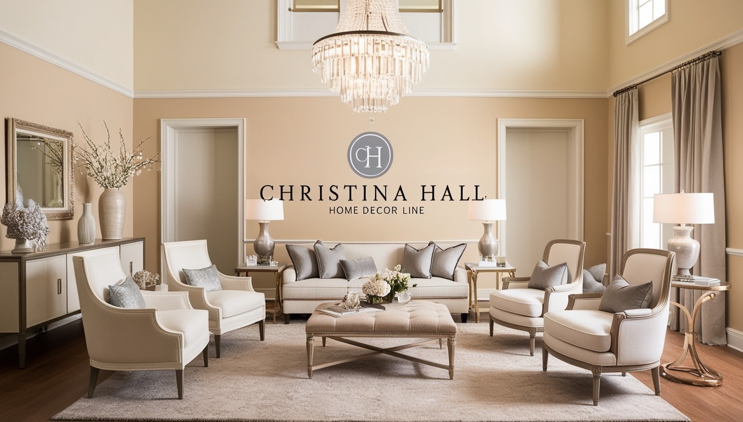 Elegant Christina Hall Home Decor Living Room Style