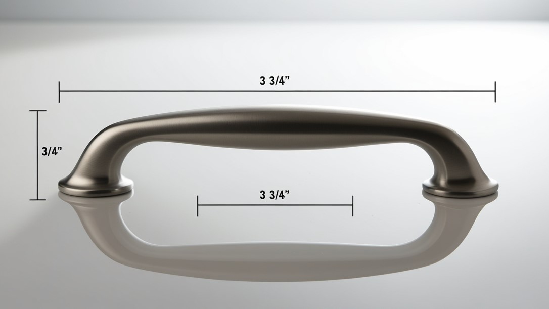 Kitchen Cabinet Handles 3 3 or 4 Inches Center to Center