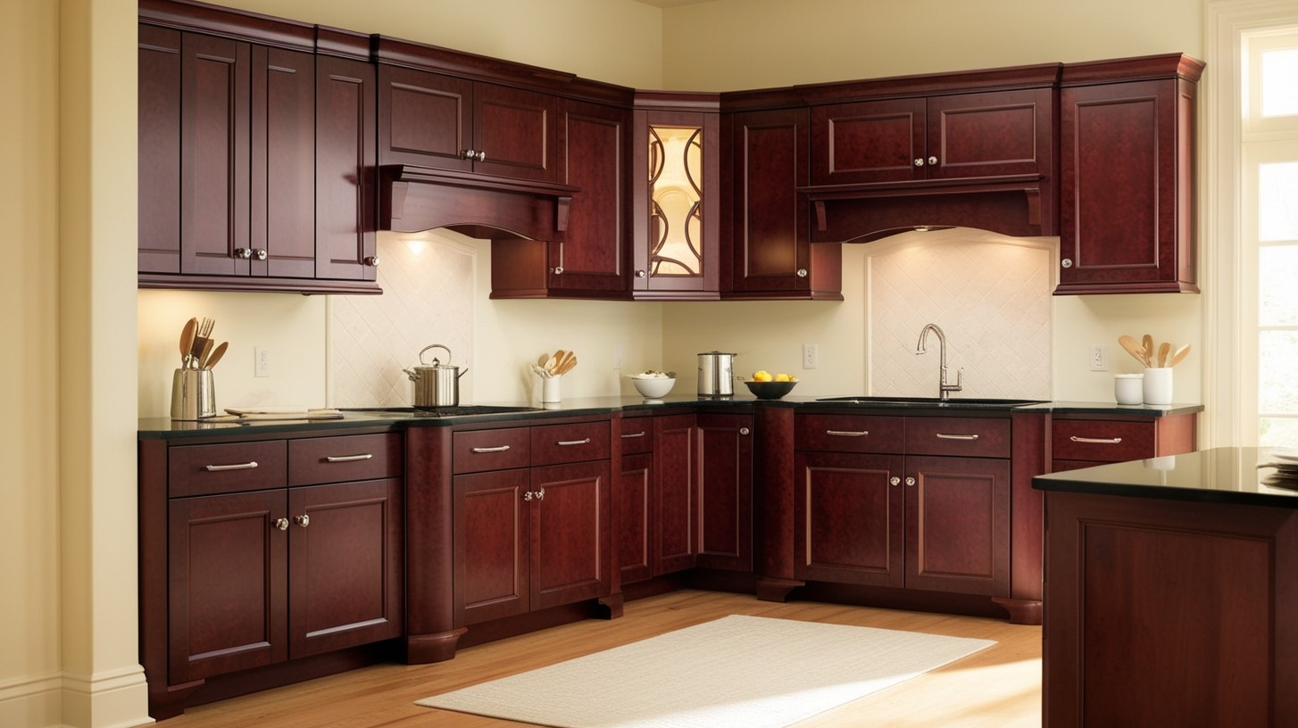 Mahogany Kitchen Cabinets