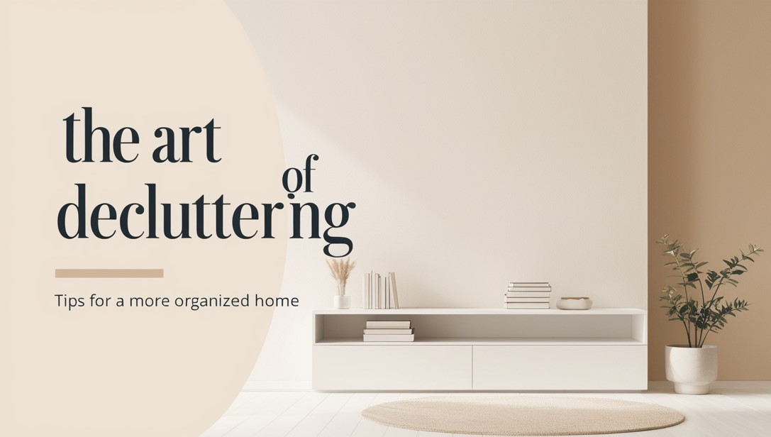 The Art of Decluttering - Tips for a More Organized Home