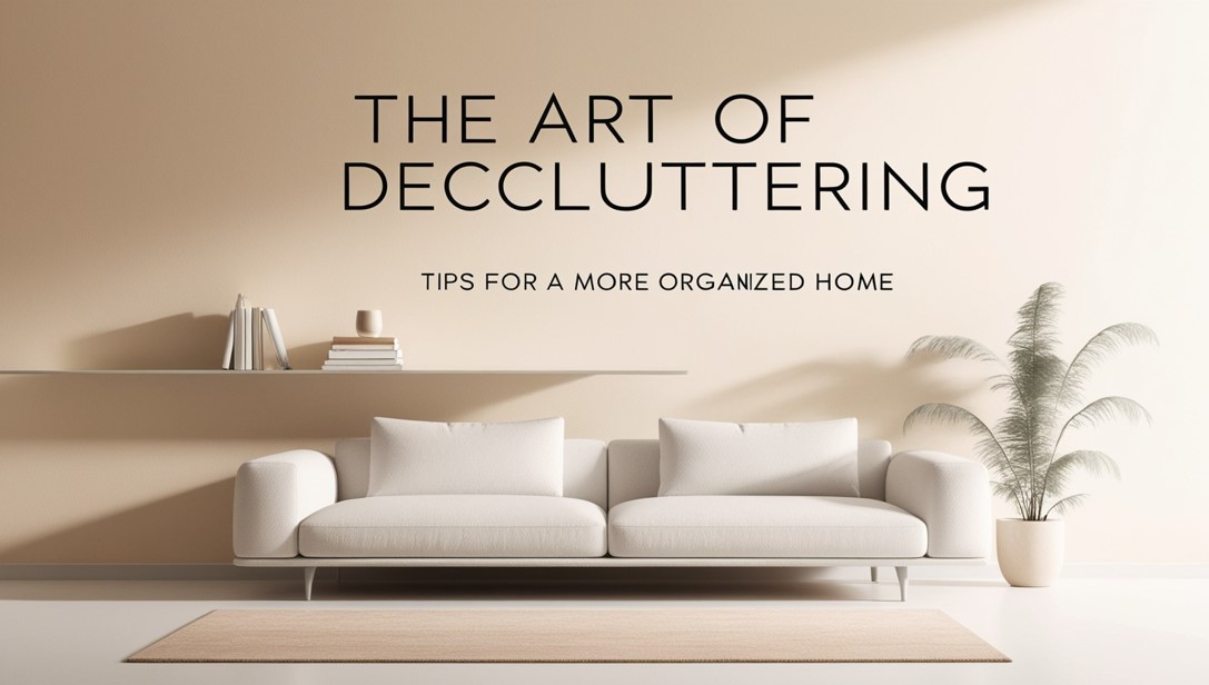 The Art of Decluttering - Tips for a More Organized Home