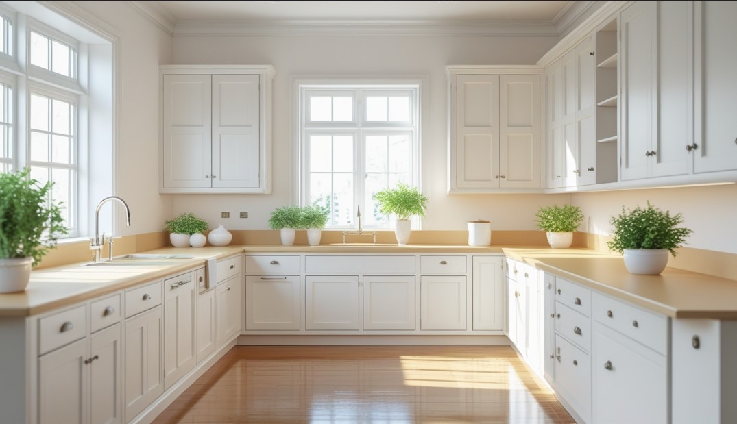 Shaker White Kitchen Cabinets